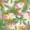Flamingo Pattern Yoga 910 2-in-1 14in Touch-Screen Skin
